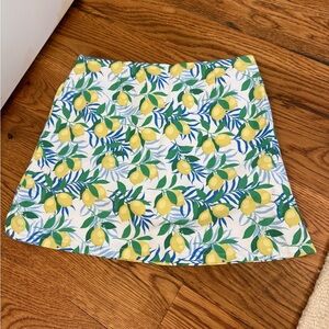 J.Bailey Girls Lemon Skirt Skort Size 10 Amalfi Coast